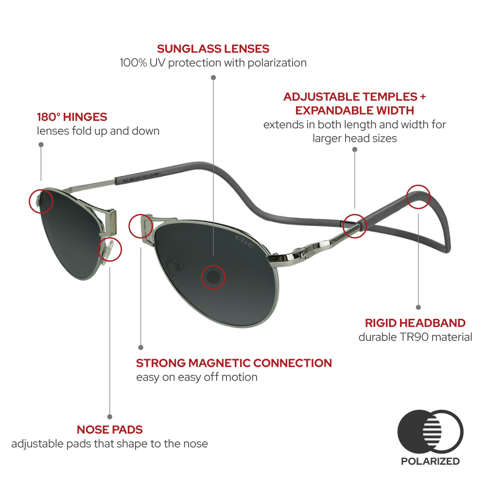 CliC Sunglasses Aviator – CliC Eyewear