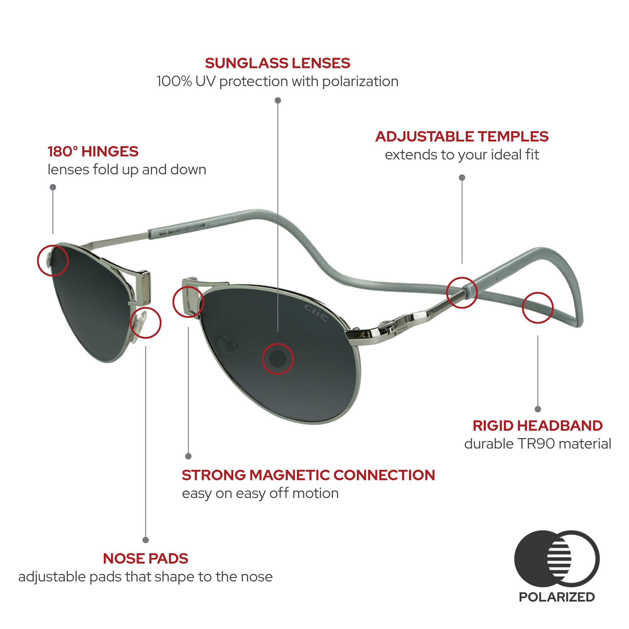 CliC Sunglasses II – CliC Eyewear