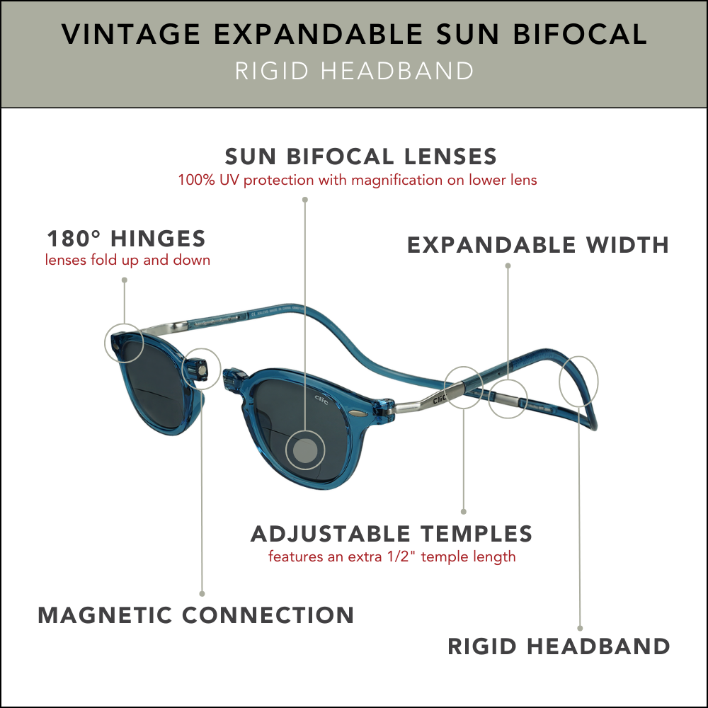 Vintage Expandable Sun Bifocal