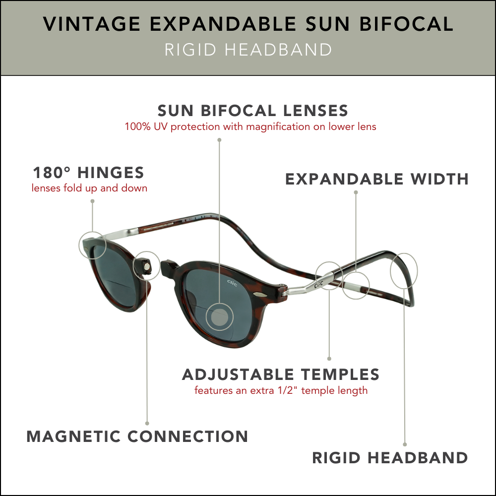 Vintage Expandable Sun Bifocal