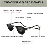 Vintage Expandable Sunglasses