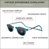 Vintage Expandable Sunglasses