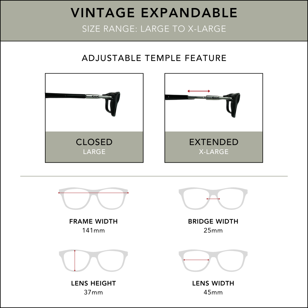 Vintage Expandable Sunglasses