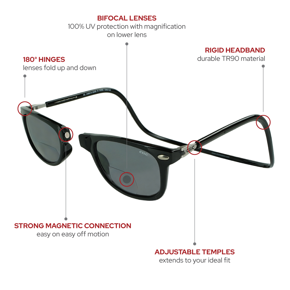CliC Sun Bifocal Ashbury – CliC Eyewear